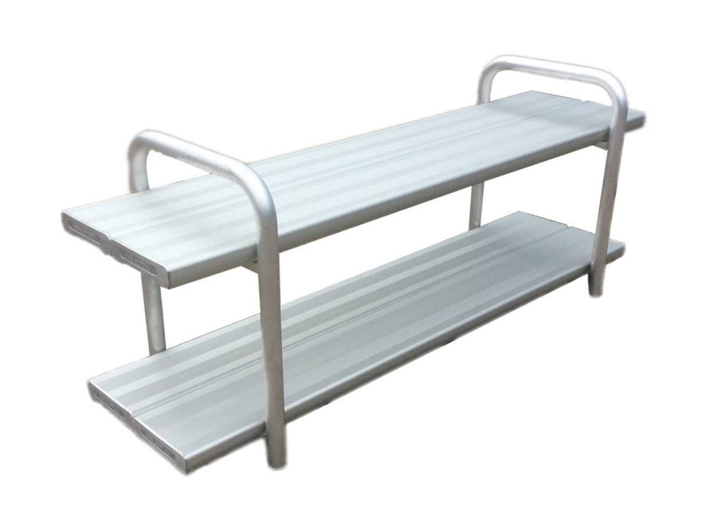 Bag Racks Plain 2 Tier - BAB Aluminium