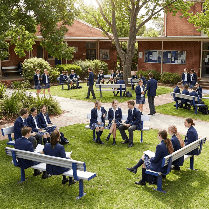 S9000 SERIES OUTDOOR BENCH SEATS WITH BACKREST
