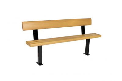 S9000 Series Outdoor Bench Seats with Backrests - BAB Aluminium