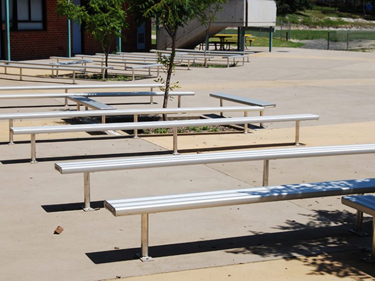 School Outdoor Seating | BAB Aluminium School Seating