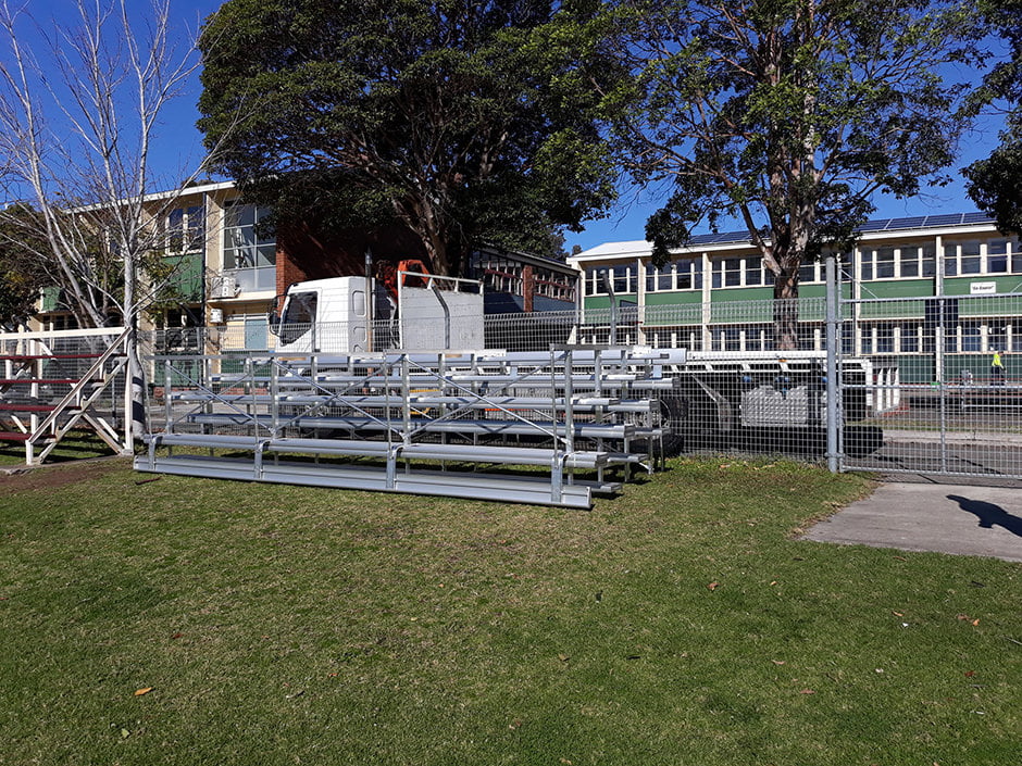 BAB Aluminium Grandstands Dapto HS