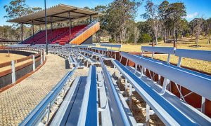 BAB Aluminium equine outdoor seating willinga park