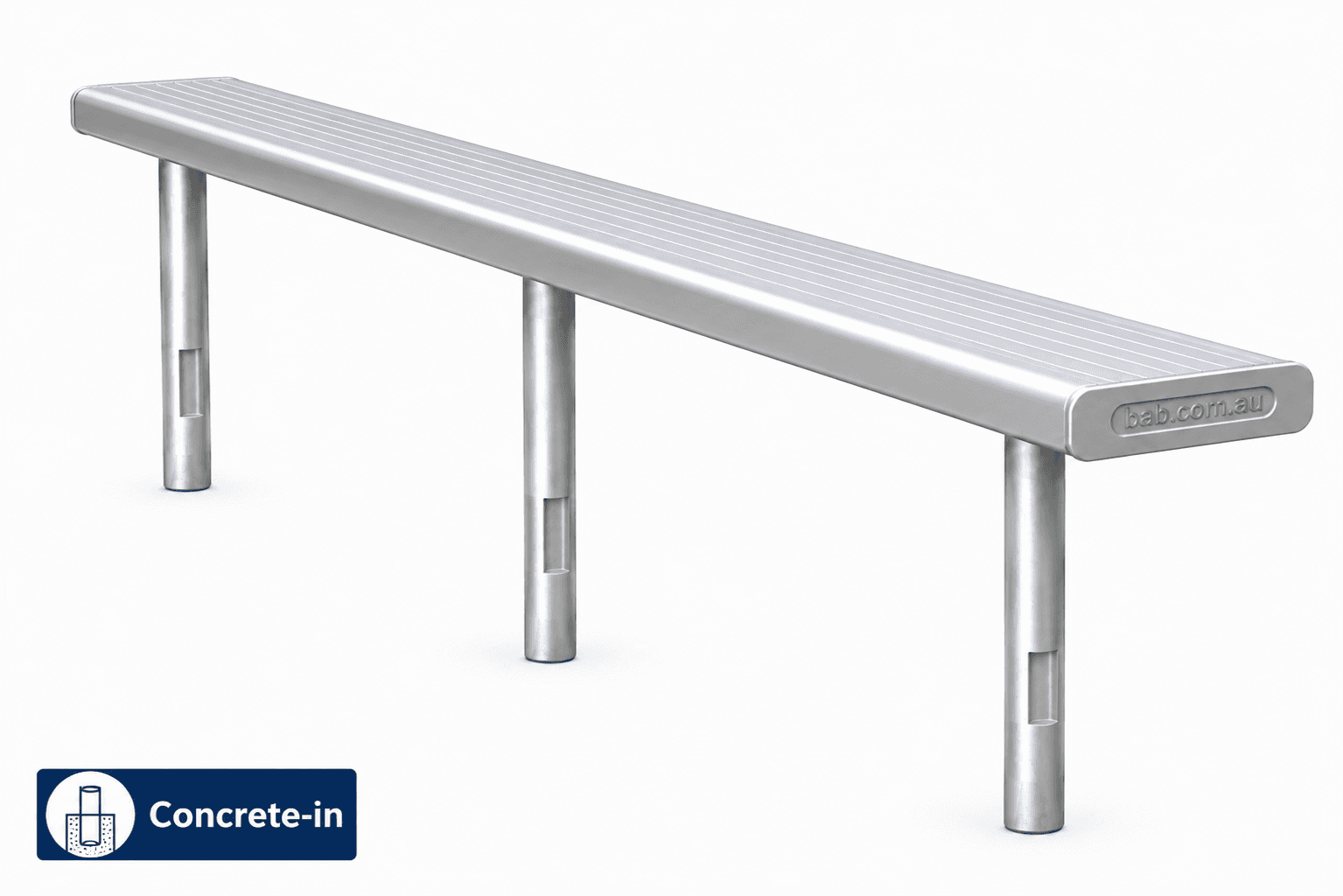Plain Park Bench - Image 4