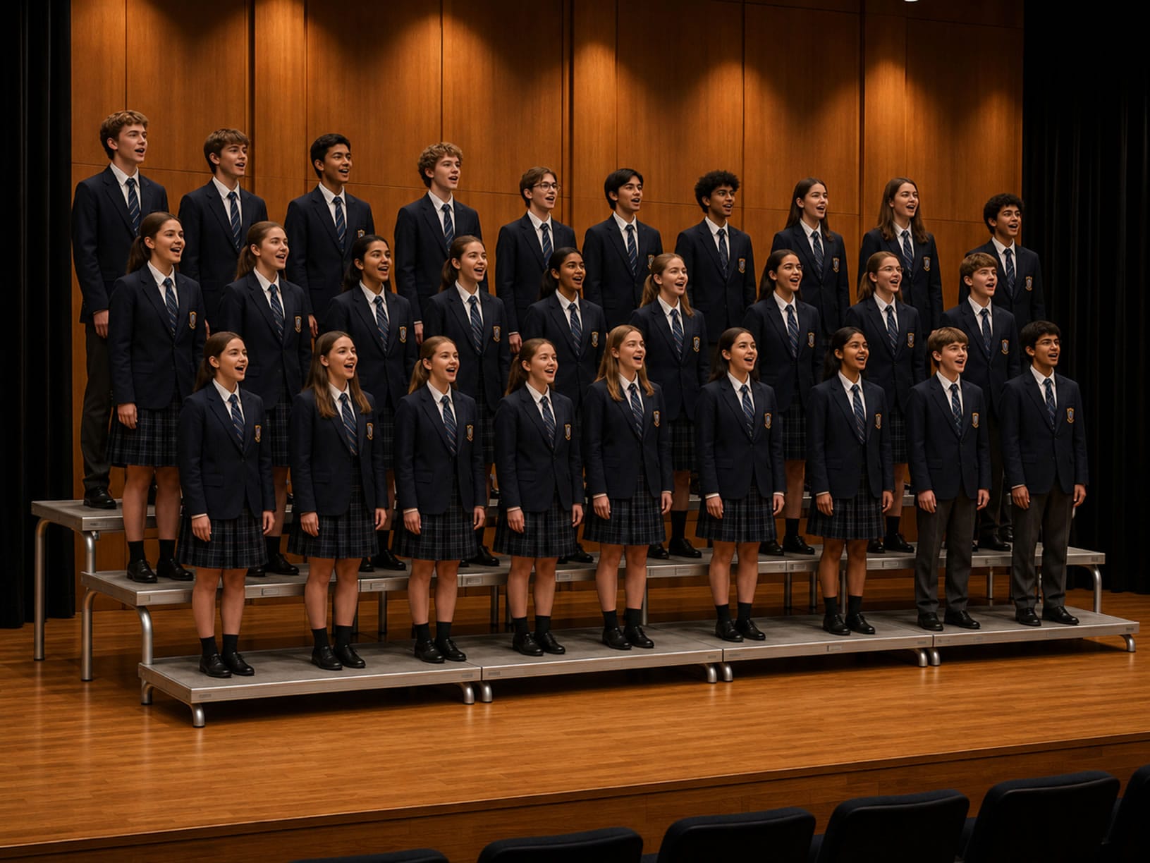 choir-risers